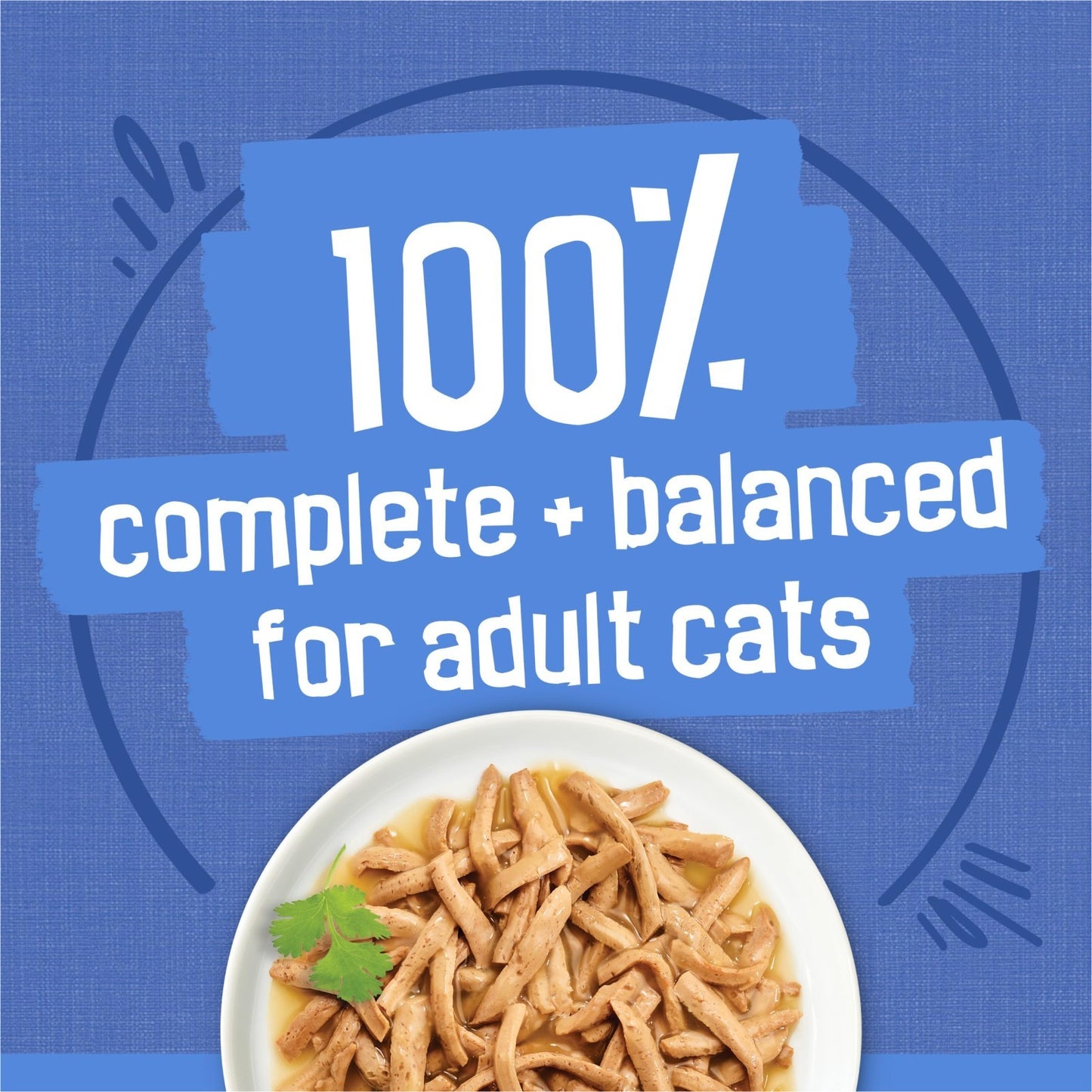 Variety Pack Wet Cat Food, Shredded Meat, 40 Cans, 5.5 oz   Tasty & Nutritious3