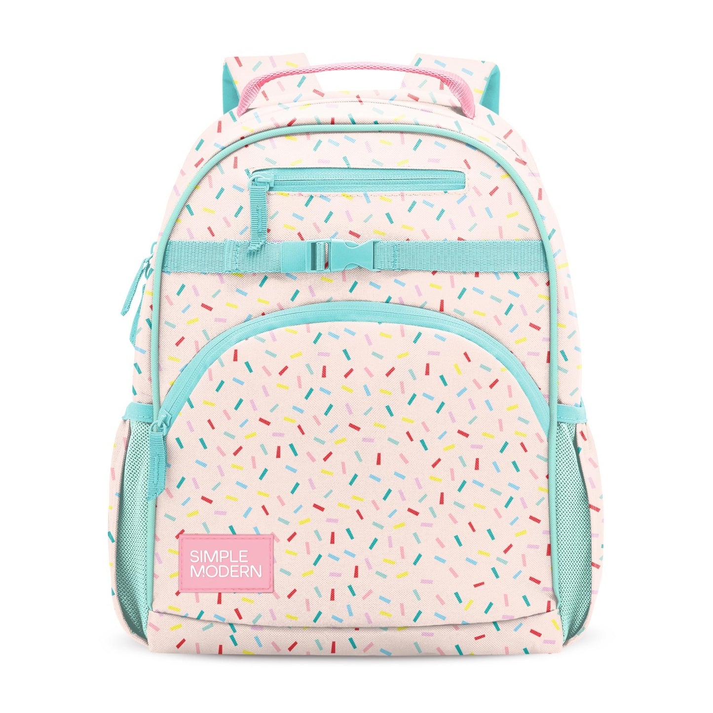 Kids School Backpack 12L   Colorful Confetti Design for Boys & Girls, Durable &1