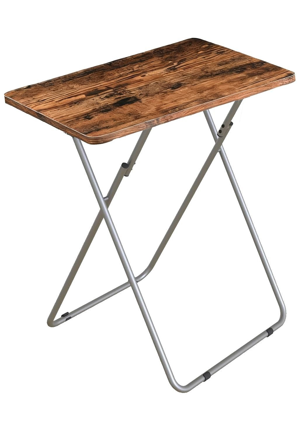 Folding TV Tray Table - Sturdy Snack Table for Couch, Sofa, Bed - No Assembly, C1
