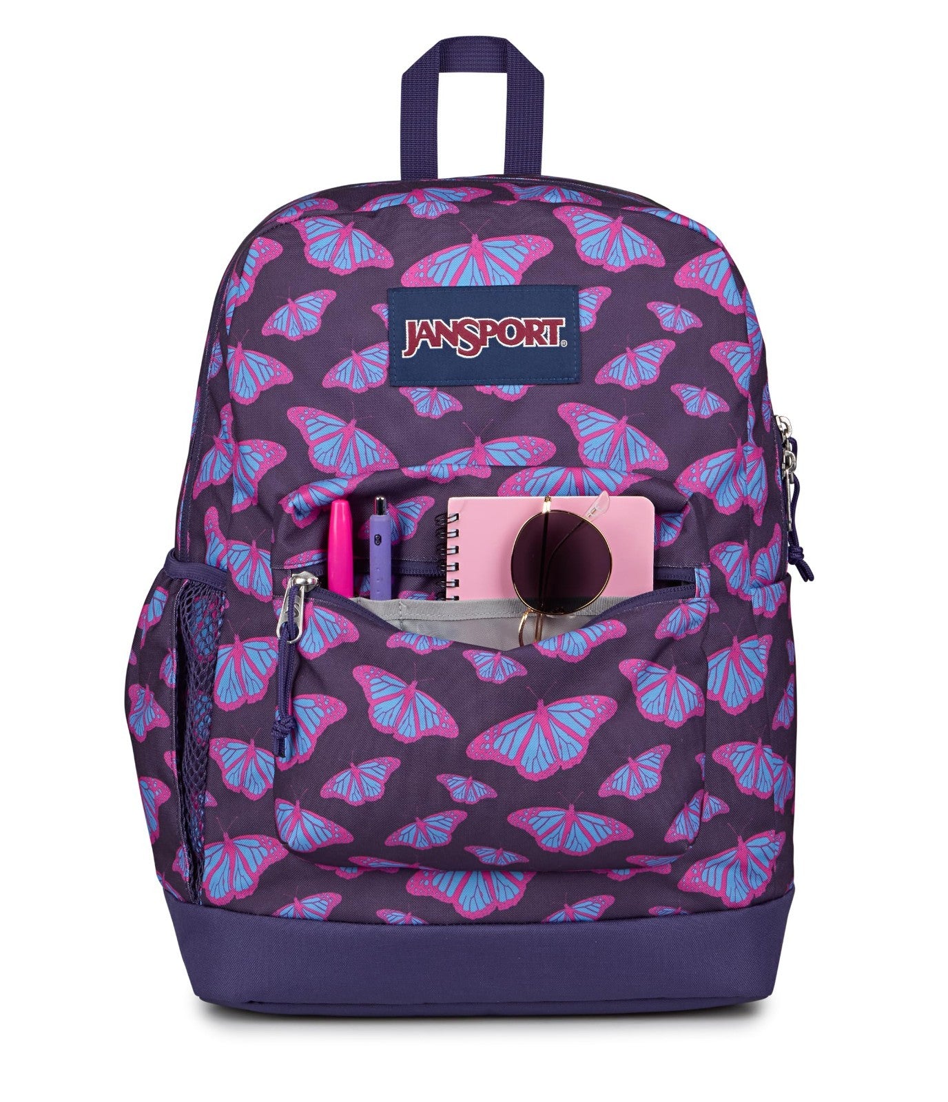 26L Cross Town Plus Backpack, Flutter By Purple, Stylish & Durable School Bag4