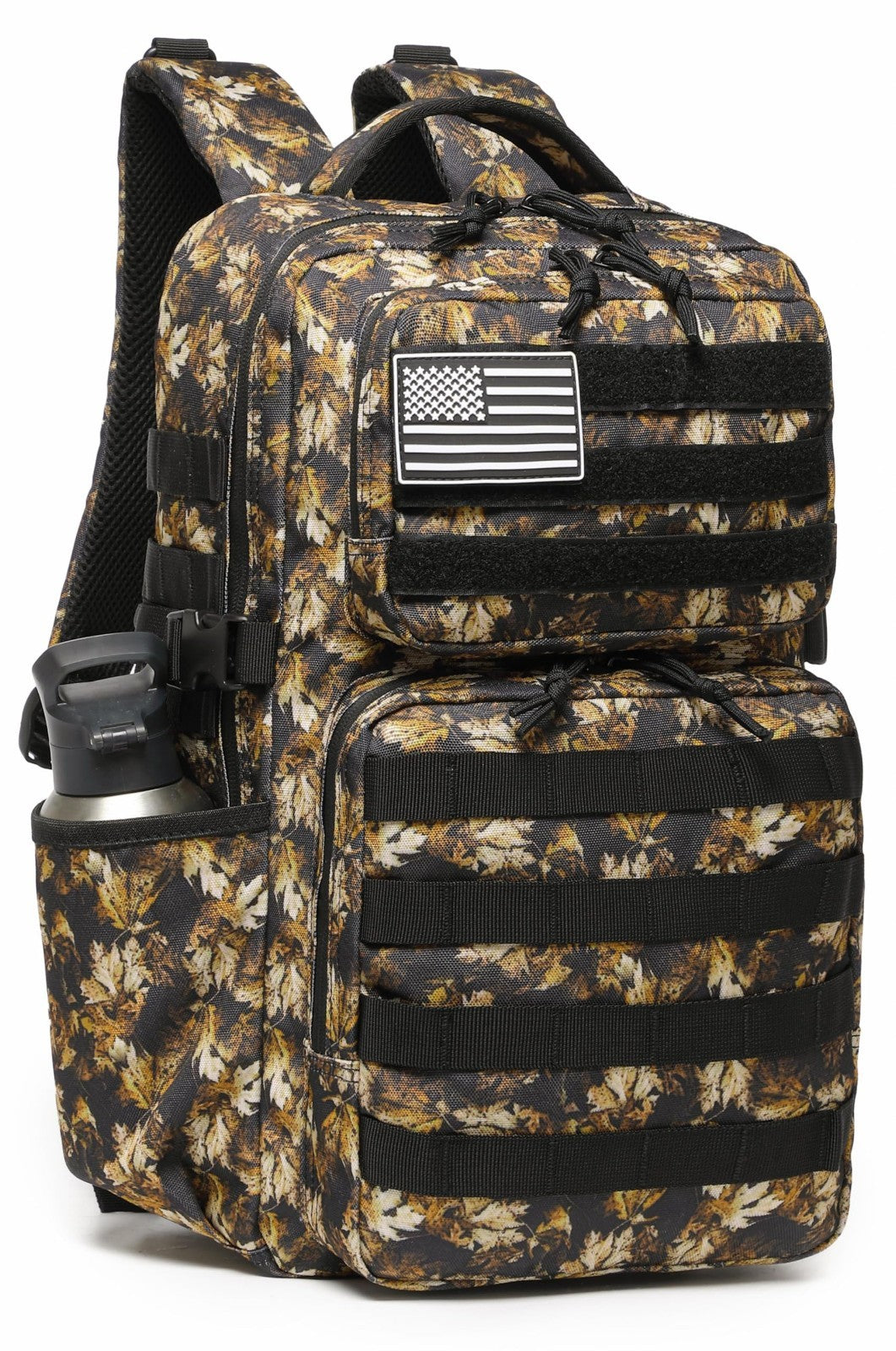 Waterproof Military Tactical Backpack   3 Day Assault Pack, Molle Daypack with W1