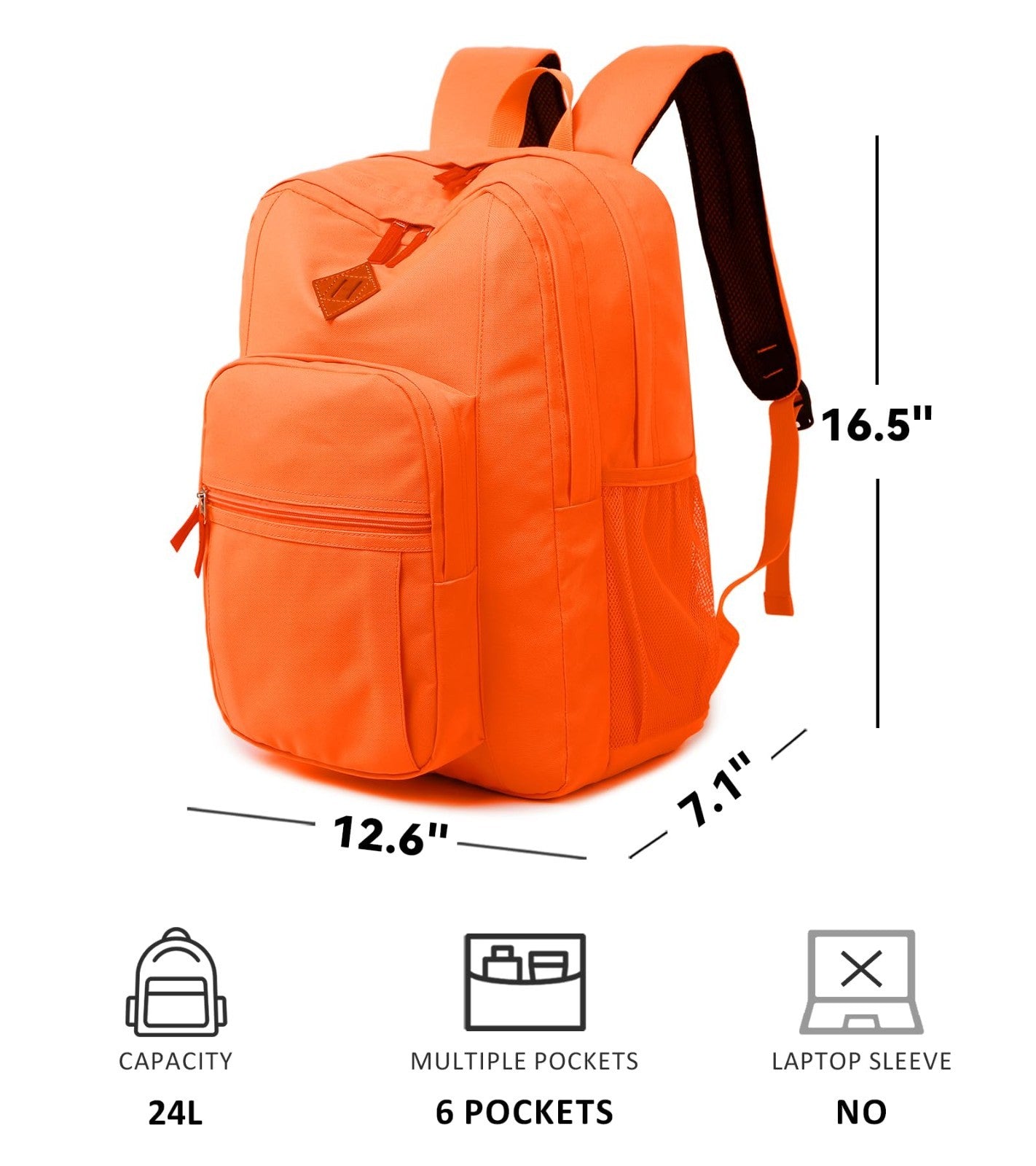 Water Resistant Women's Travel Backpack, College Bookbag for Men & Women, Tanger5