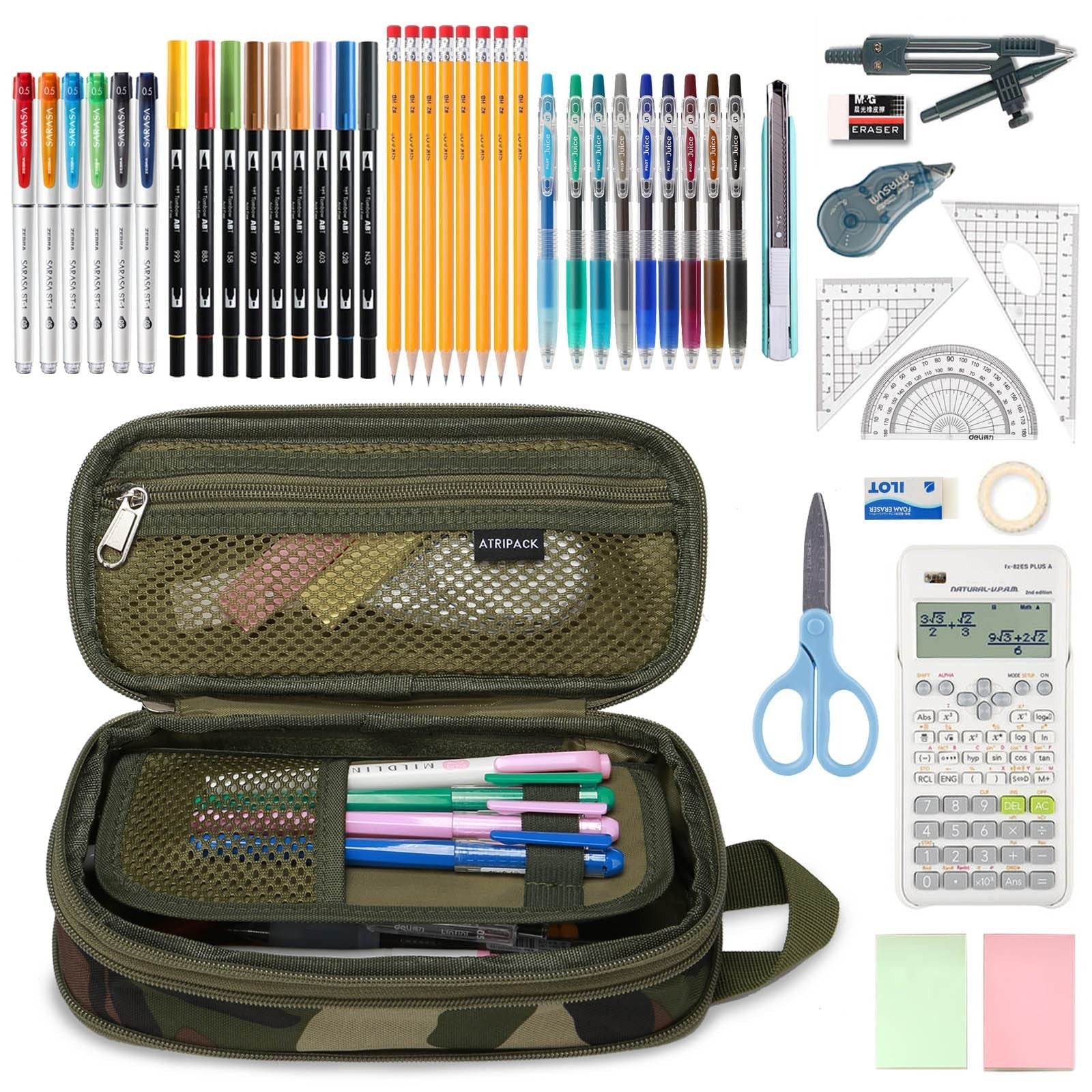 Large Capacity Tactical Pencil Case   Storage Pouch for Markers, Tools & Station5