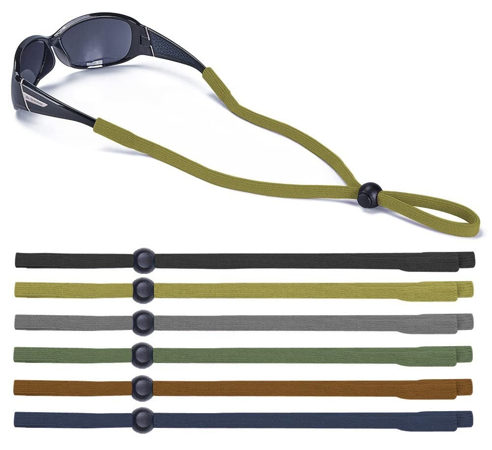 6-Pack Universal Eyeglass Straps - Eyewear Retainer Lanyard for Reading, Sports1