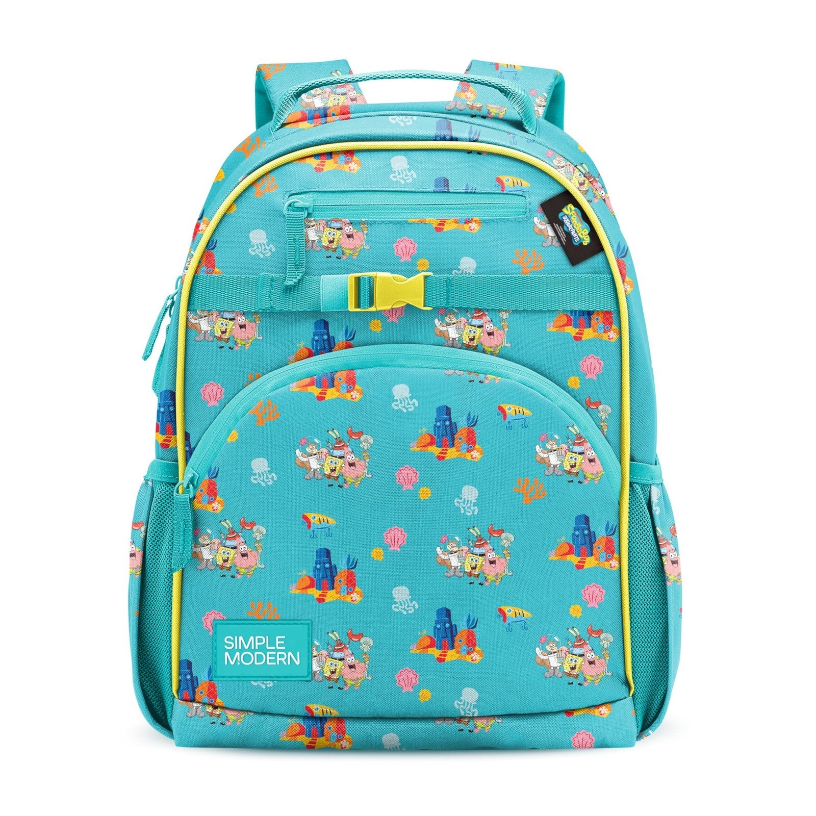SpongeBob Kids Backpack 18L for School, Cute Bookbag for Preschool & Elementary1