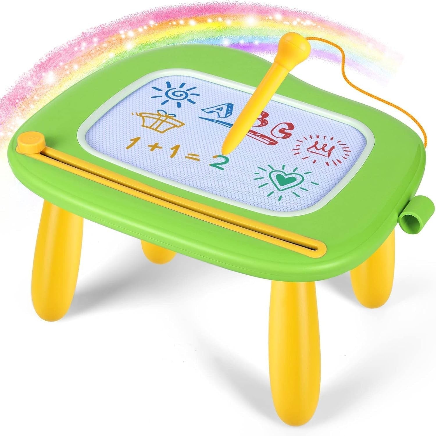 Magnetic Drawing Doodle Board for Toddlers 1-3 Years - Educational Learning Toy,0