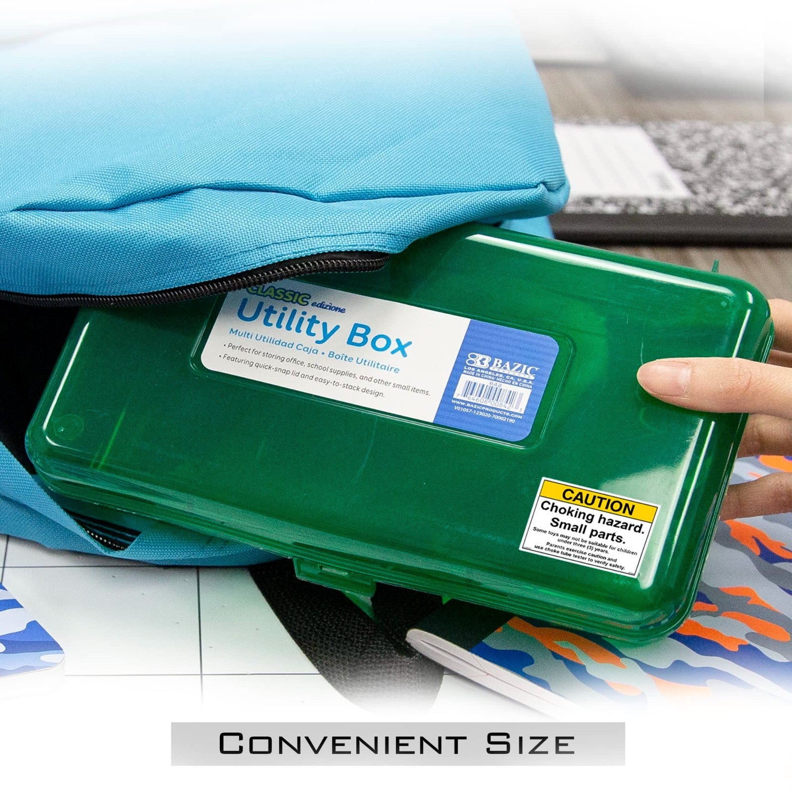 Multipurpose Stackable Pencil Box   Durable Storage Organizer for School & Offic2