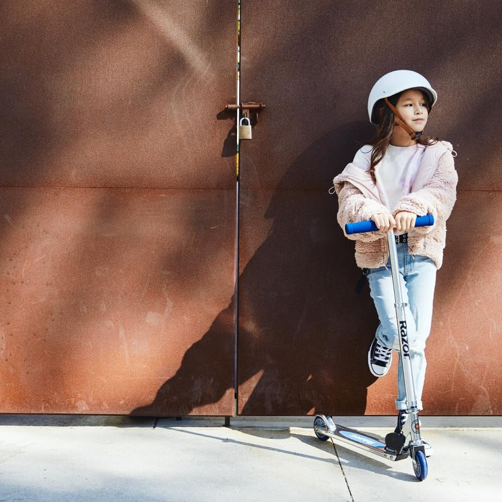 Lightweight Foldable Kick Scooter for Kids - Aluminum Frame, Adjustable Handleba2