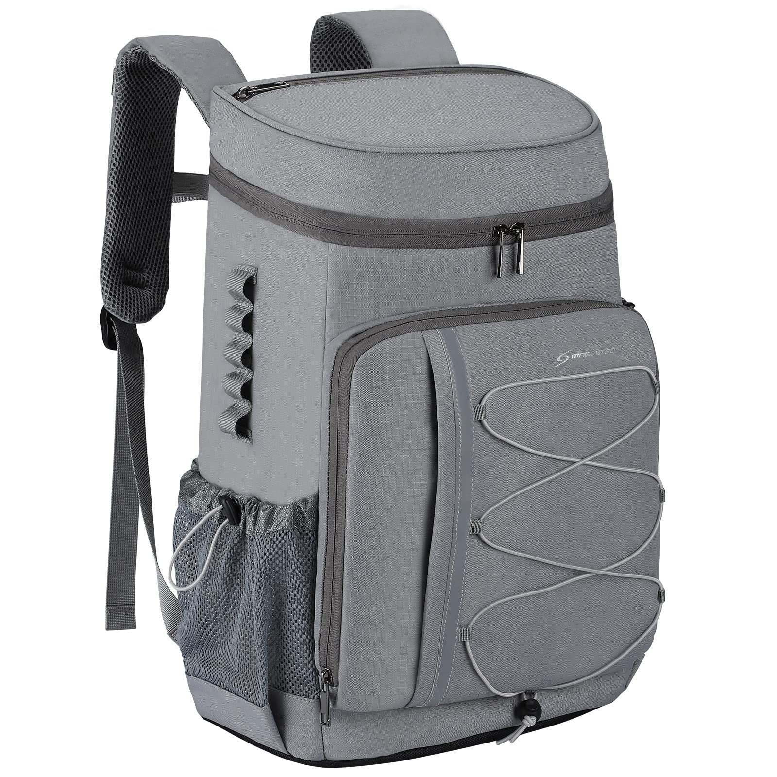 Insulated Cooler Backpack - 35/50 Can Soft Lunch Bag for Camping, Hiking, Beach9