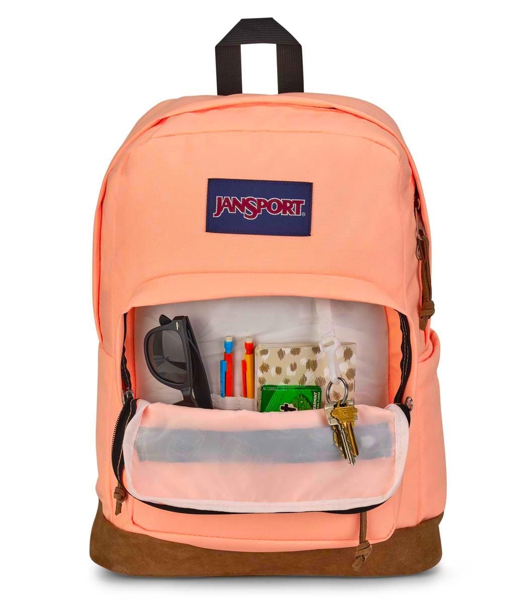 Durable Daypack Backpack with Padded 15" Laptop Sleeve & Water Bottle Pocket   P5