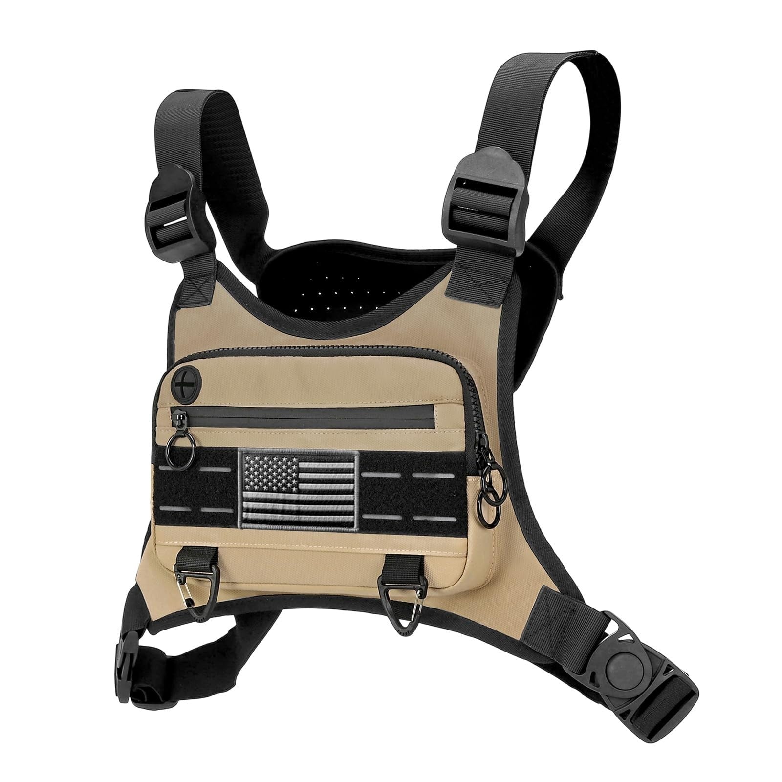 Optimized eBay Title:  "Lightweight Water-Resistant Chest Pack for Men & Women6