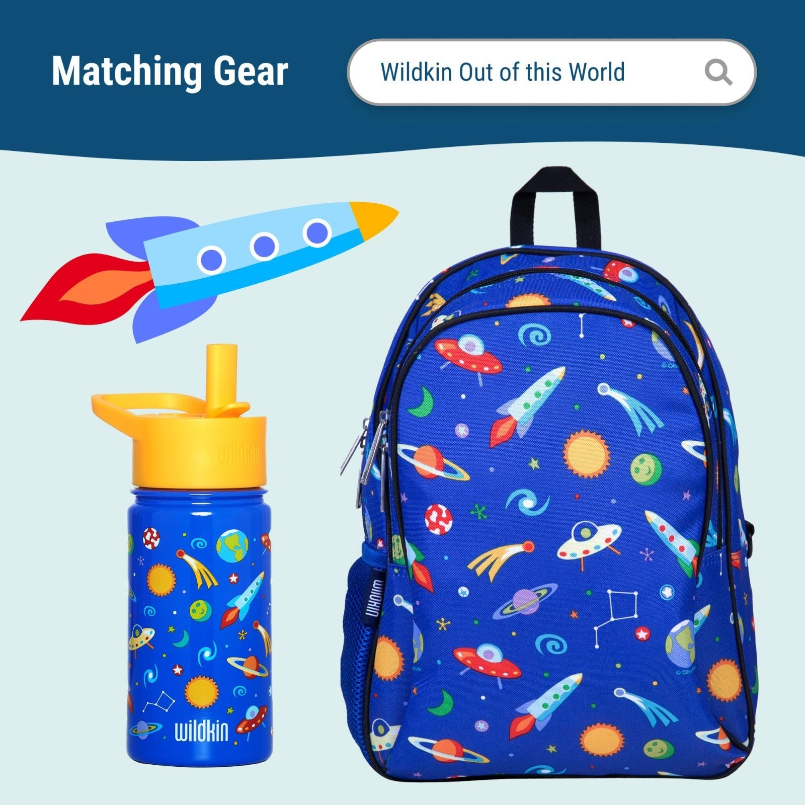 Kids Overnighter Duffel Bag - Lightweight Travel Bag for School & Sleepovers, Du6