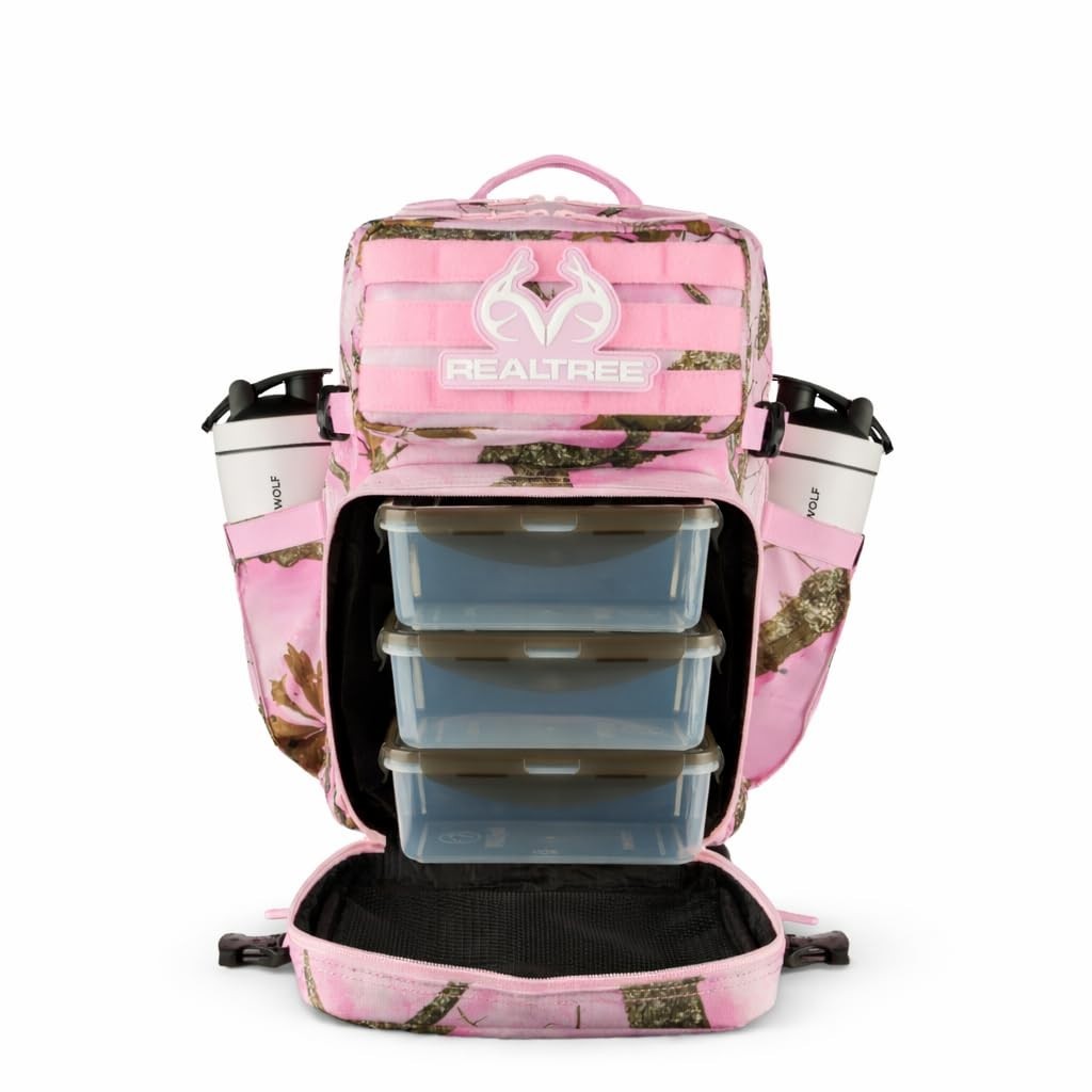 35L Meal Prep Backpack | Food Storage Organizer with Built in Lunch Box & Cooler1