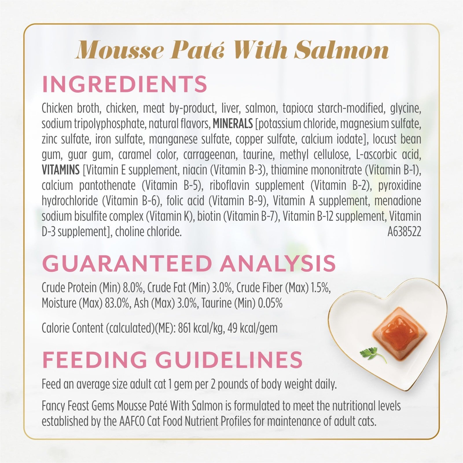 Gourmet Wet Cat Food Variety Pack   Salmon & Tuna Pate Mousse in Gravy   16 Cans5