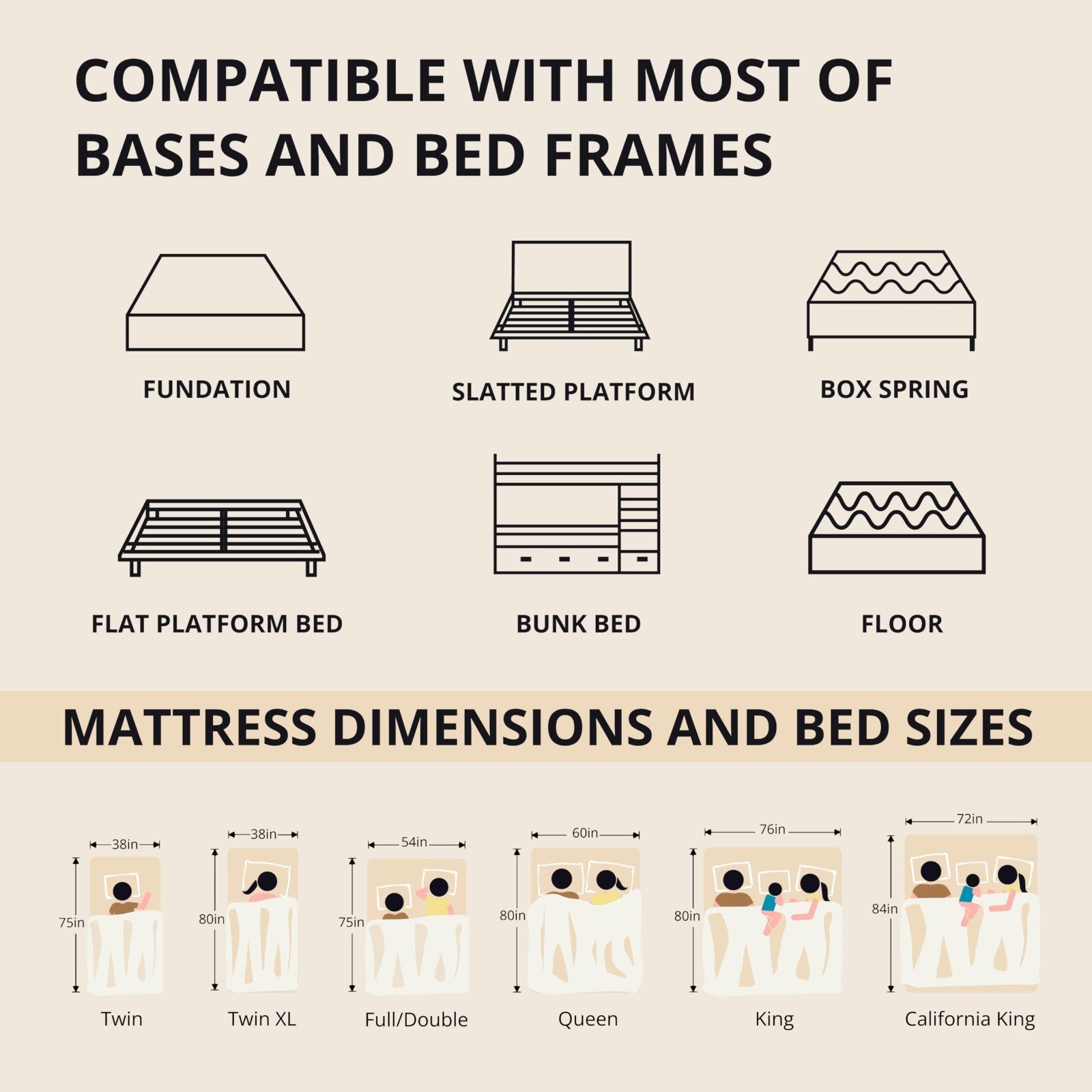 Twin 12" Memory Foam Mattress   Cool, Medium Firm, Pain Relief, Copper Gel, Grap6