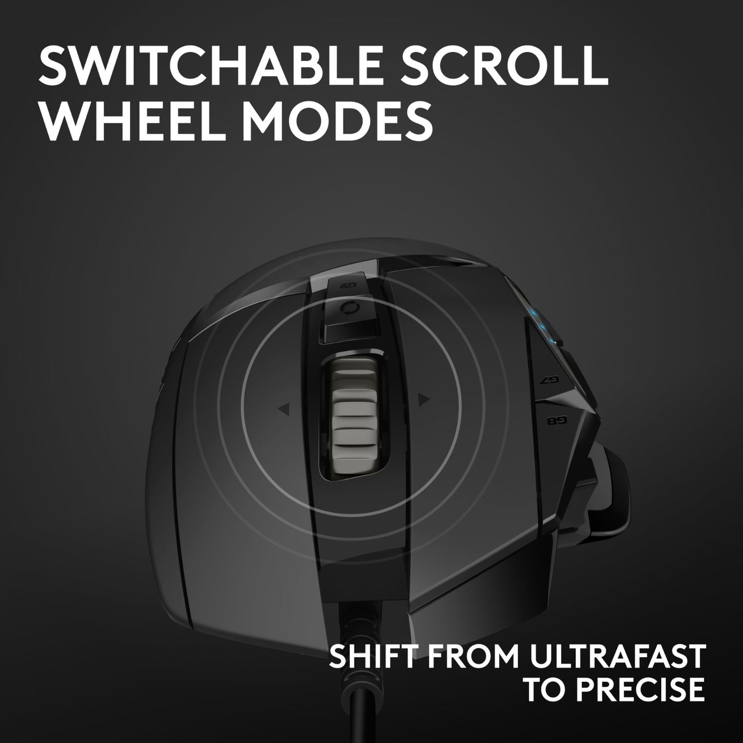 High-Performance Wired Gaming Mouse - 25,600 DPI, RGB, Adjustable Weights, 11 Bu6