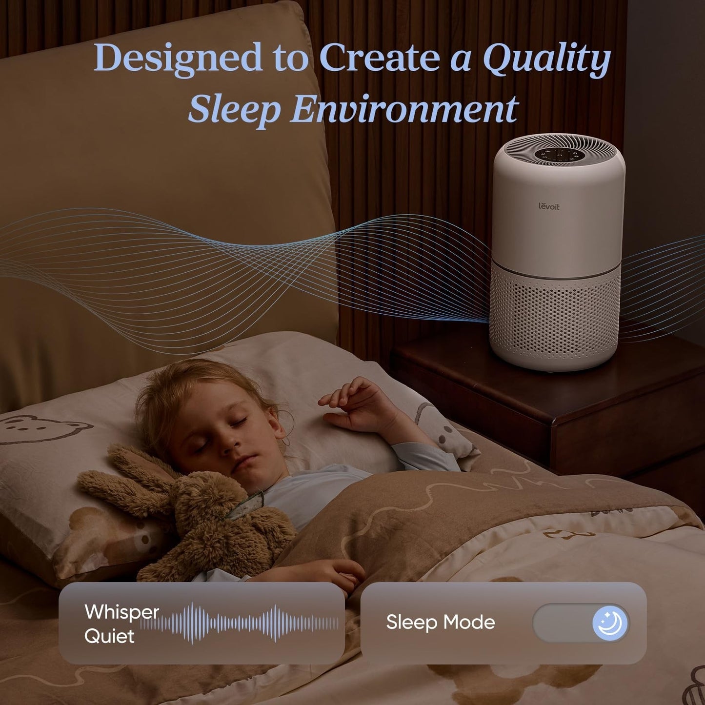 Air Purifier for Home Allergies, Pets & Smoke   H13 HEPA Filter, 1073 ft² Covera7
