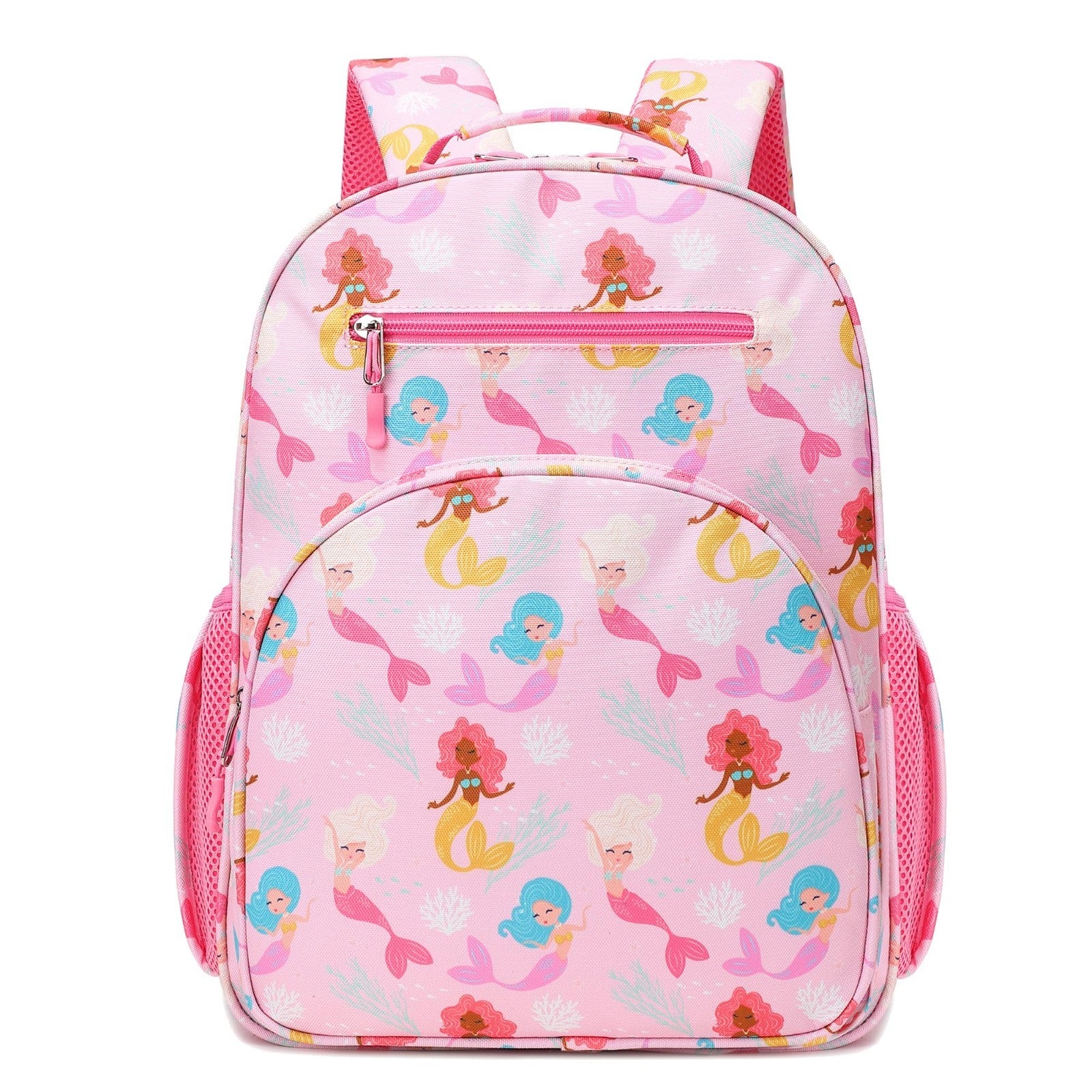 Cute Lightweight Kids Backpack for Girls   Mermaid Pink, Ideal for Kindergarten0