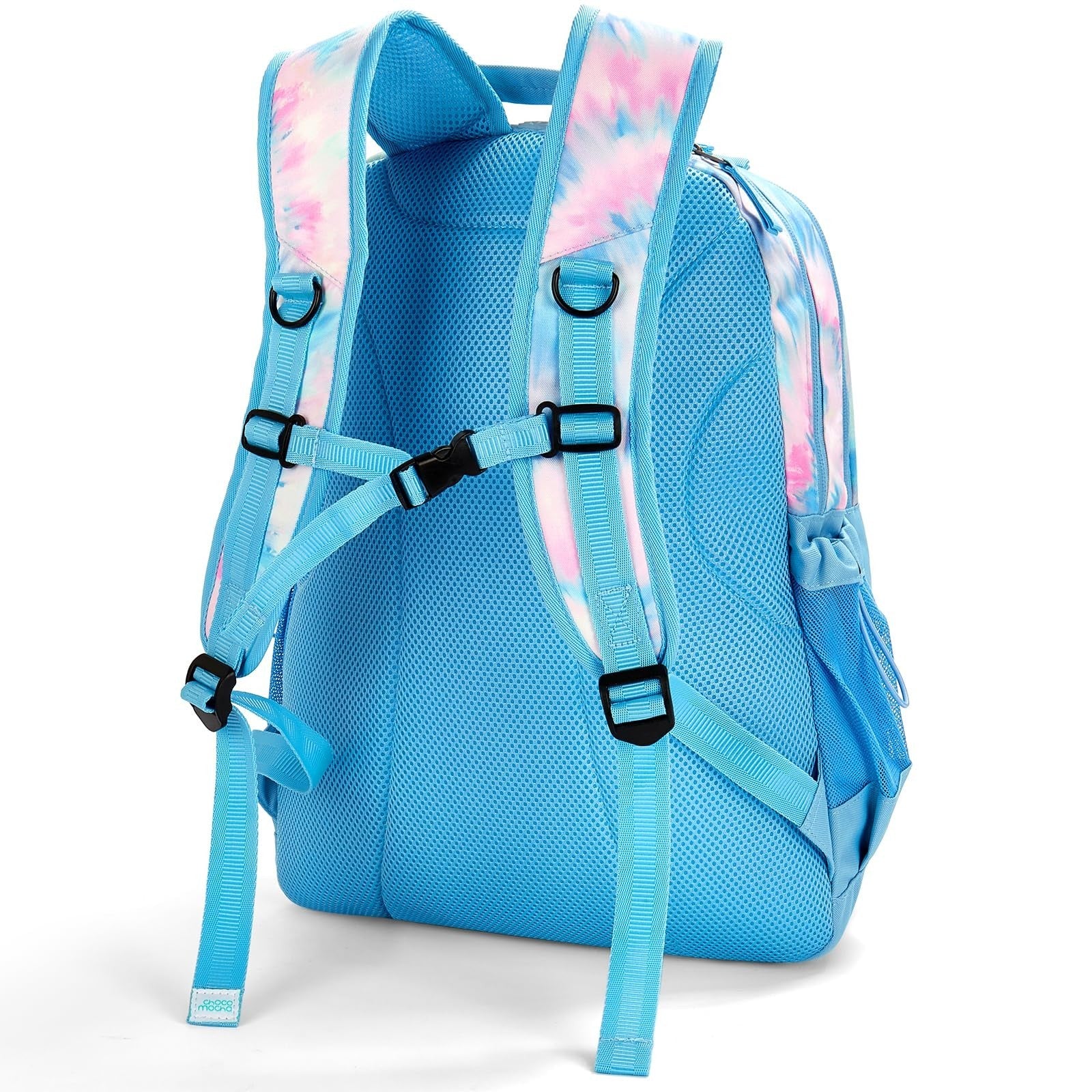 Large 18 Inch Travel Backpack for Teen Girls   Stylish School Bookbag, Blue8