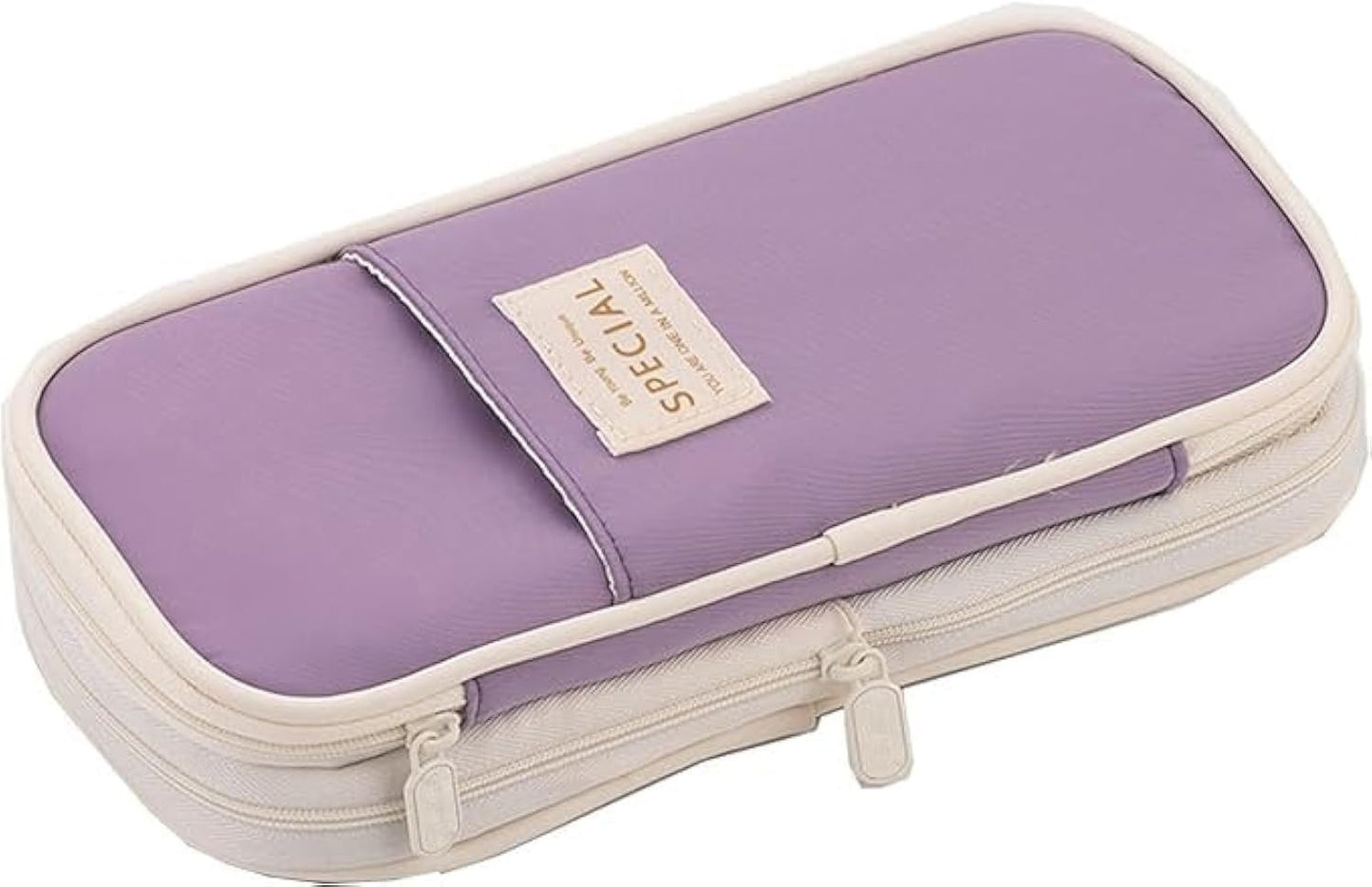 Large Storage Pencil Case Bag   Zipper Pouch Organizer for Office & Travel, Big1