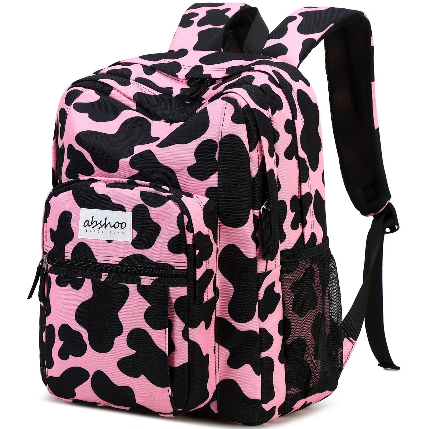 Cow Print Women's Backpack   Water Resistant School Bag for College & Teens1
