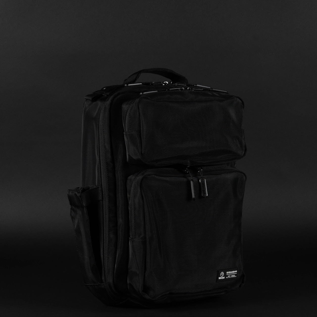 Slim Tactical Gym Backpack   Minimalist Daypack with Laptop Pocket & Cup Holders5