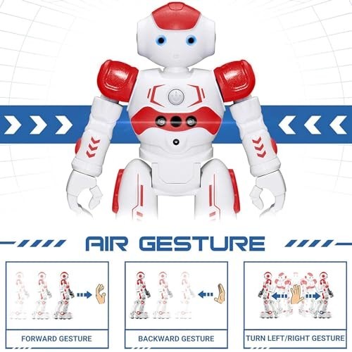 Programmable RC Robot Toy for Kids   Gesture Control, Smart Remote, Gift for Age3