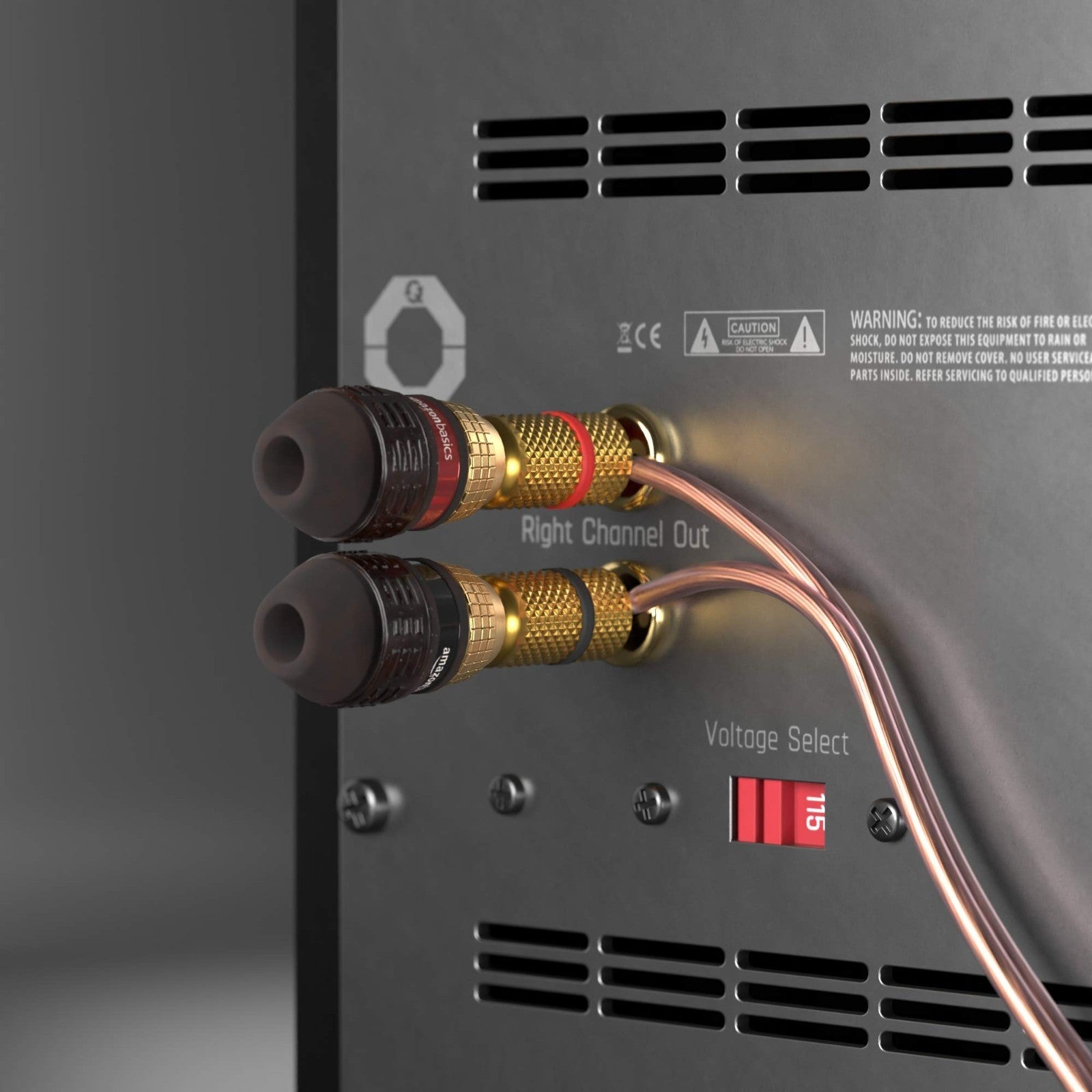 16 Gauge Speaker Wire Cable, 100ft, Polarity Marked, High Quality Audio Connecti5
