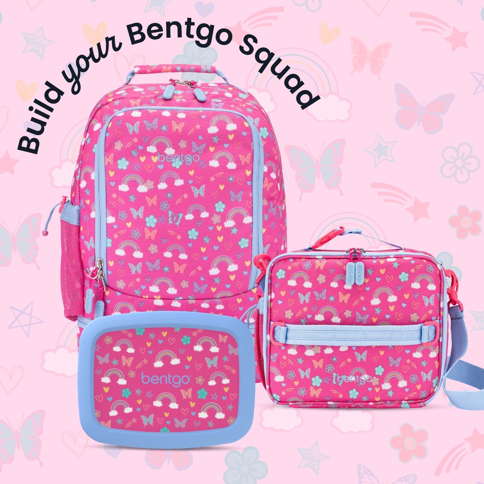 Kids 2 in 1 Backpack & Insulated Lunch Bag Set   Padded Straps, Durable & Stylis7