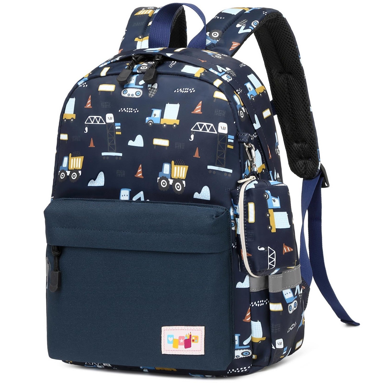 Kids Toddler Backpack with Chest Strap   Durable, Lightweight, Cute Design for B1