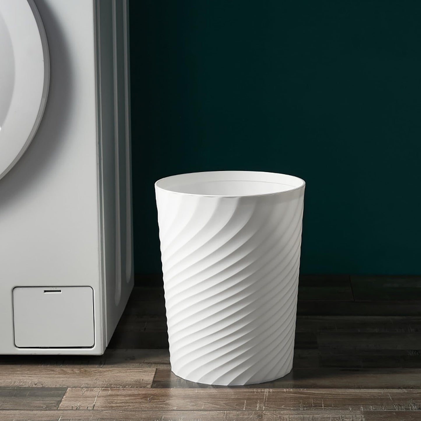 Compact 1.8 Gallon Bathroom Trash Can   Small Waste Basket for Kitchen, Office,4