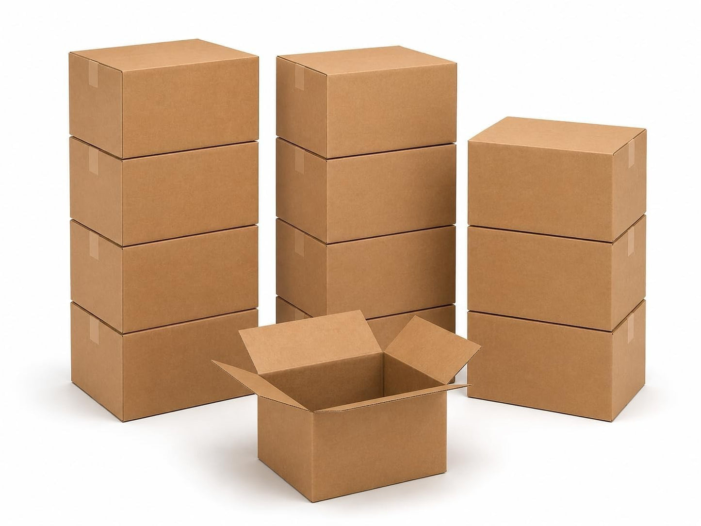 Large Corrugated Moving Boxes 20"x20"x15" (12 Pack)   Heavy Duty Shipping & Stor4