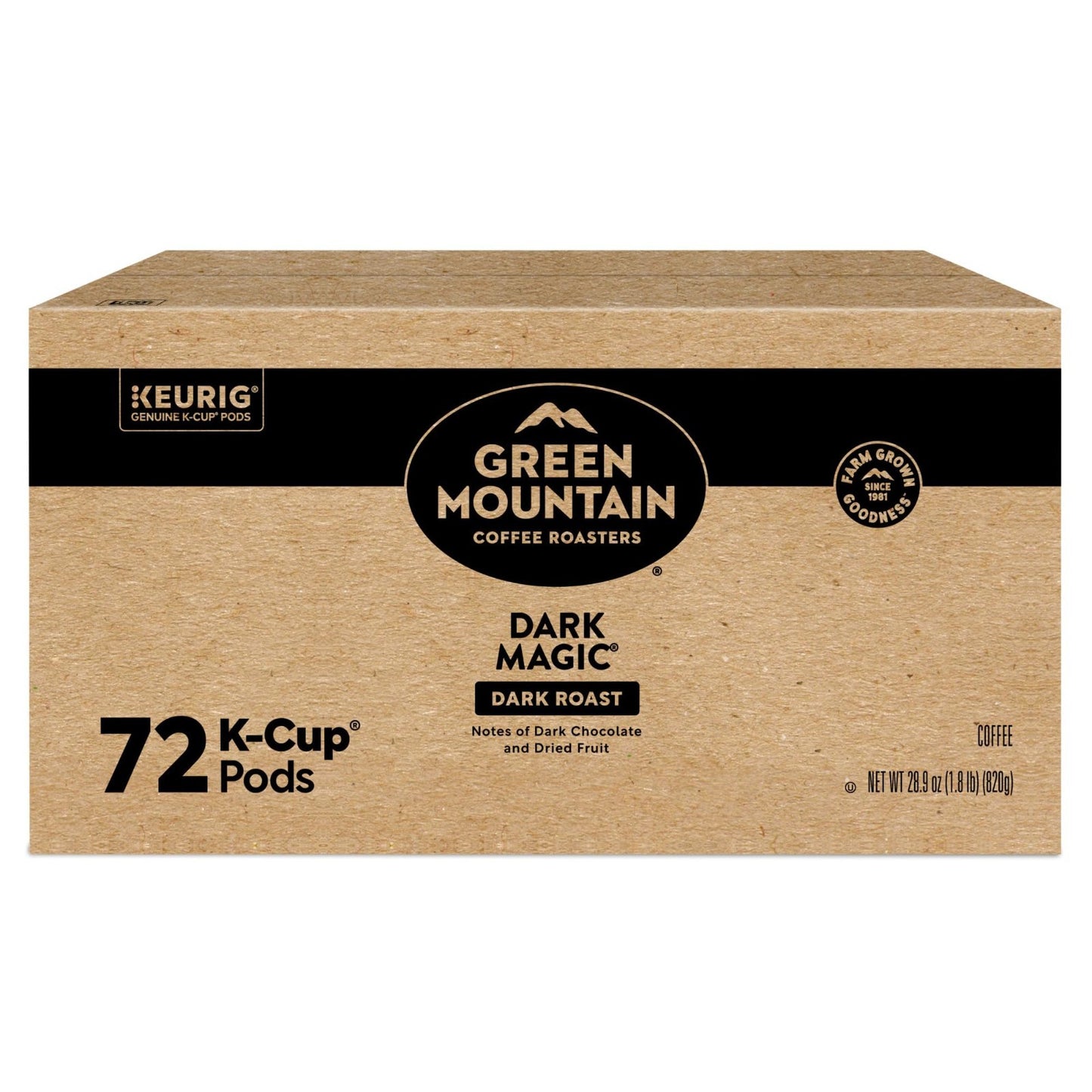 Dark Magic Dark Roast Coffee K Cup Pods for Keurig, 72 Count, Single Serve Pods14