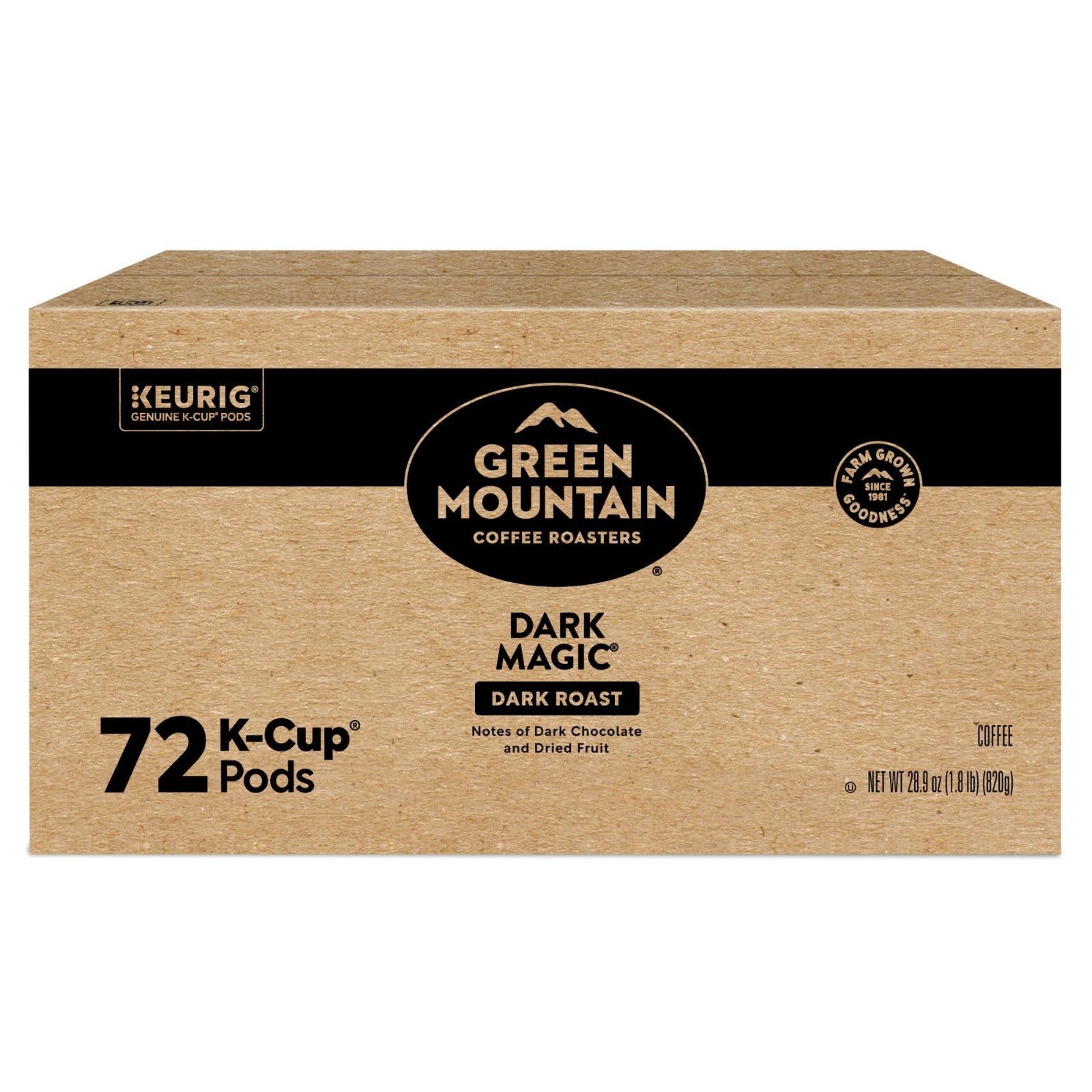 Dark Magic Dark Roast Coffee K Cup Pods for Keurig, 72 Count, Single Serve Pods14