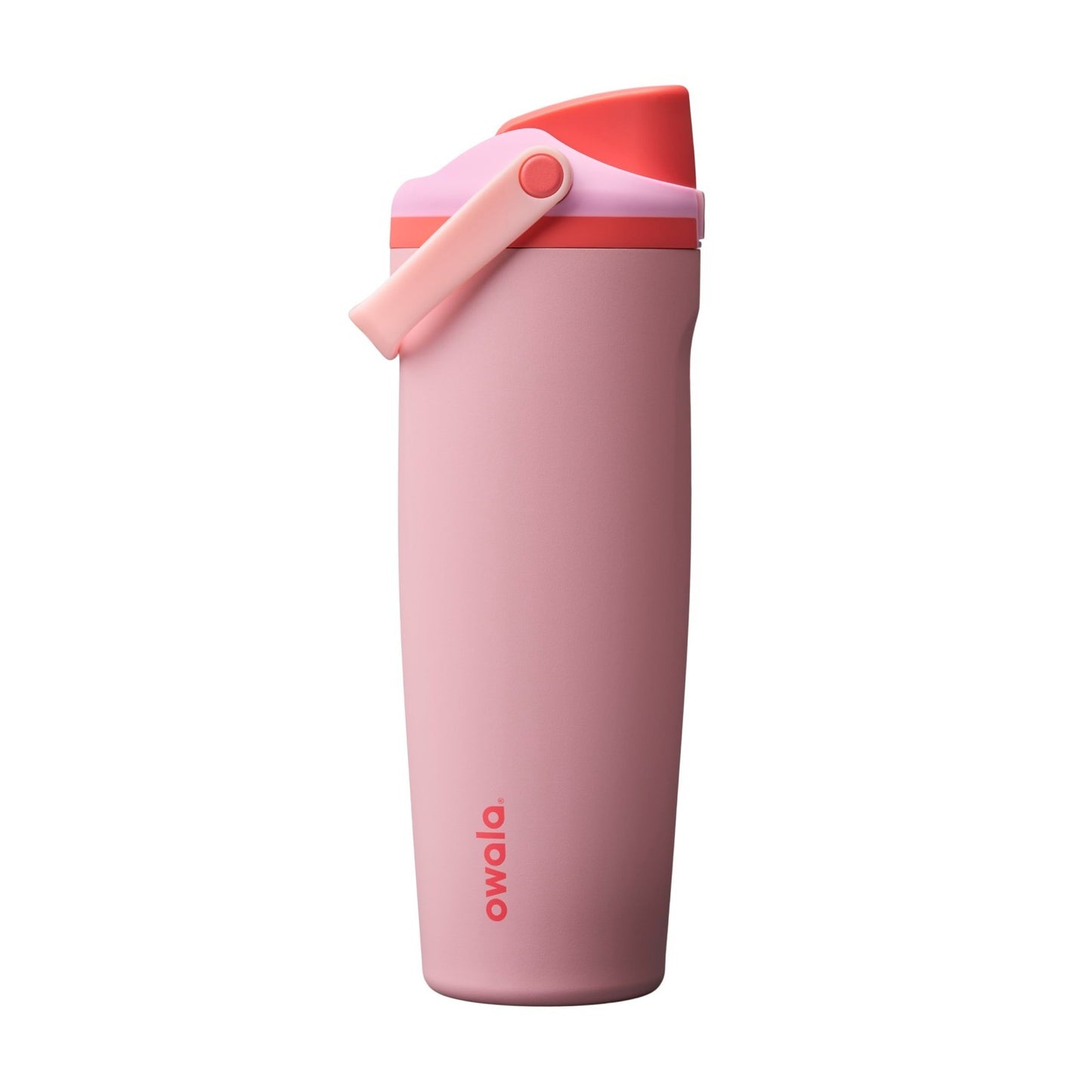 Insulated Stainless Steel Water Bottle 30oz   Two Way Spout, Built In Straw, Lea1