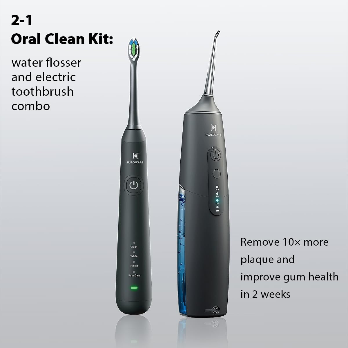 2 in 1 Water Dental Flosser & Electric Toothbrush Combo for Teeth & Gum Health2