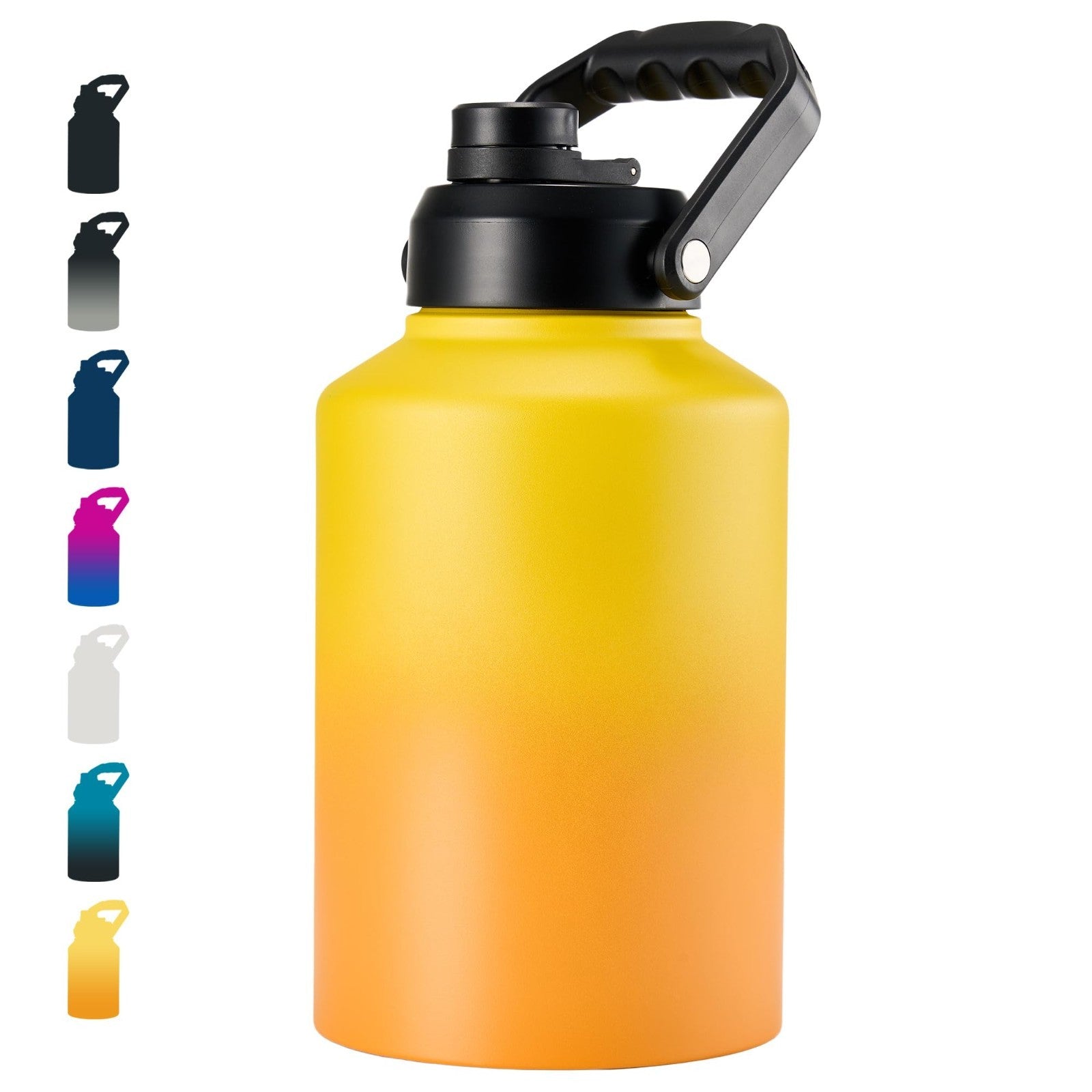 128oz Insulated Water Jug - Stainless Steel Gallon Bottle with Handle, Leakproof1