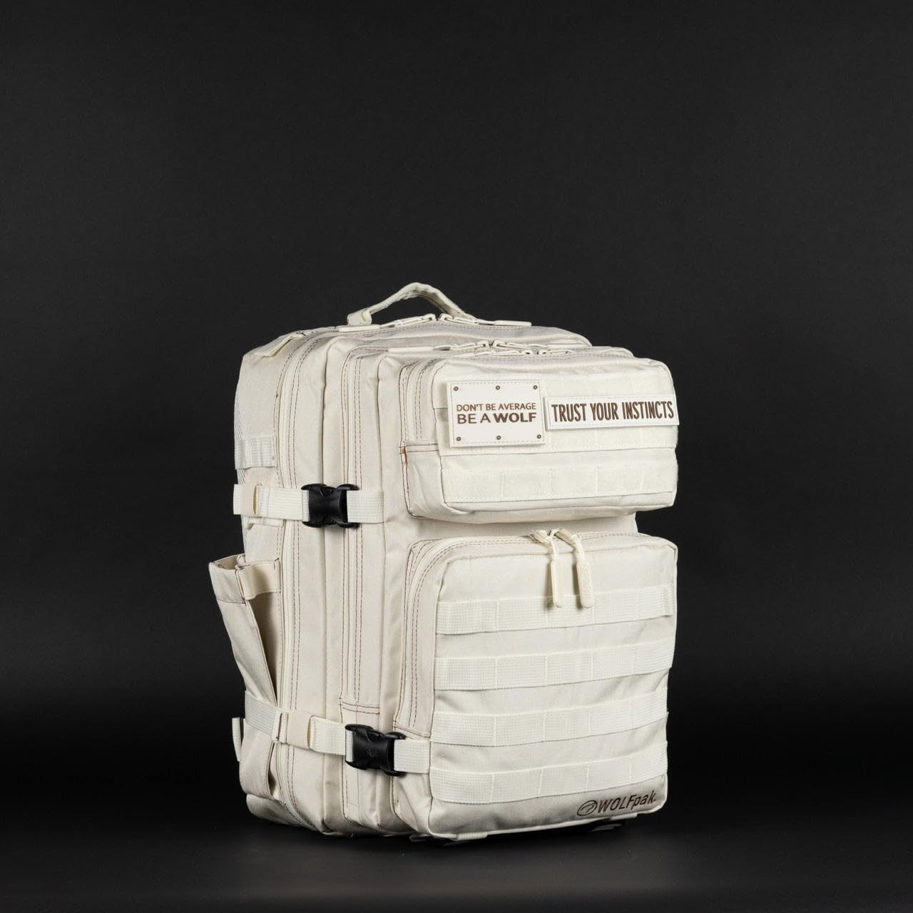 Durable 35L Waterproof Gym Backpack   1000D Oxford, MOLLE Webbing, Laptop Pocket9