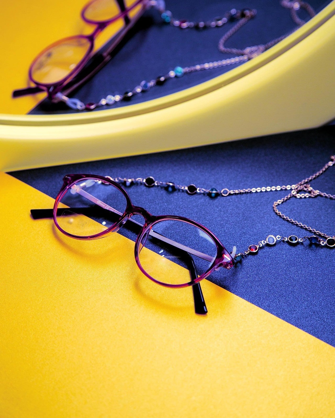 Beaded Eyeglass Chain - 8 Pcs Stylish Glasses Strap Holders for Women, Neck Acce4