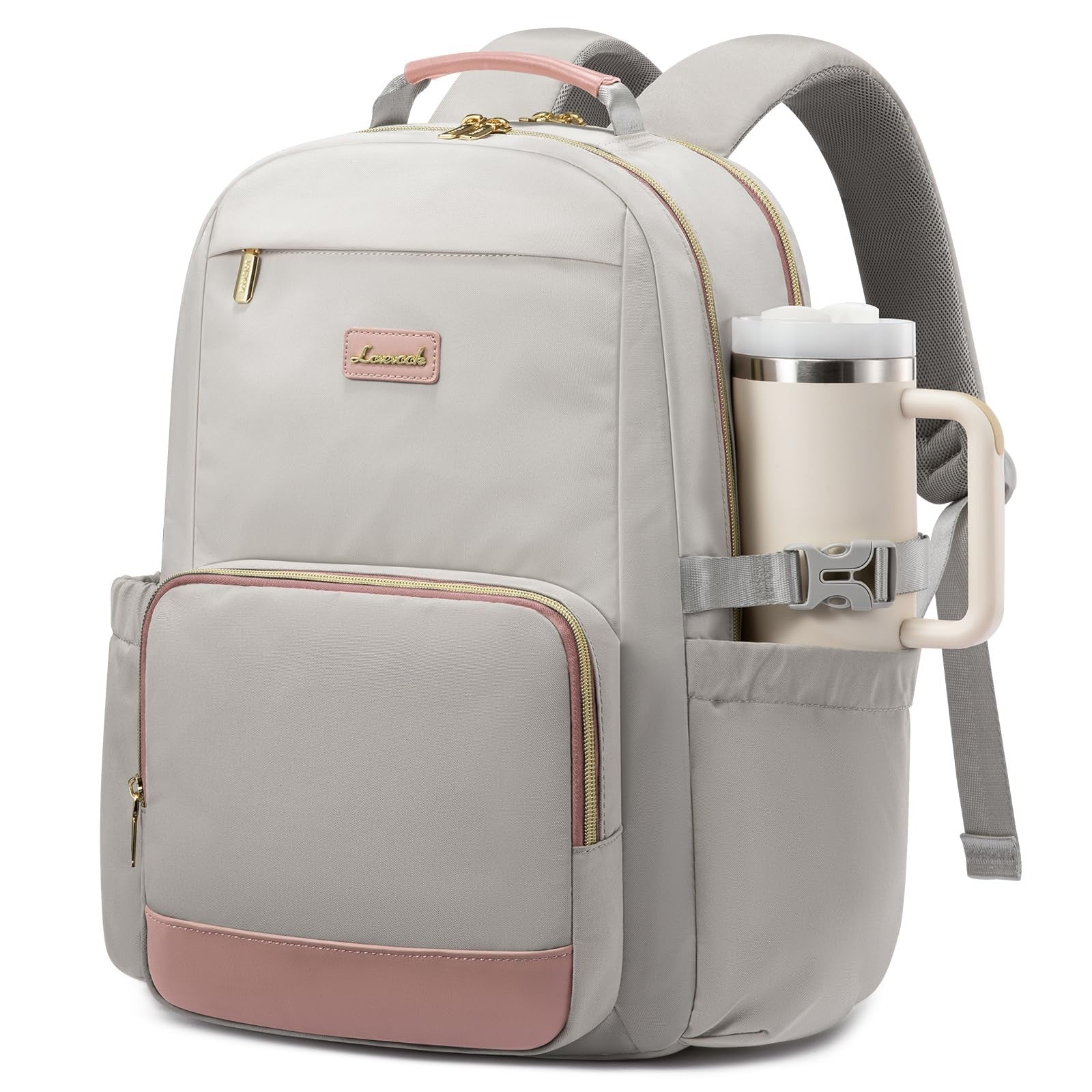 Stylish Waterproof Laptop Backpack for Women, 15.6" Large Capacity Travel Bag, G1