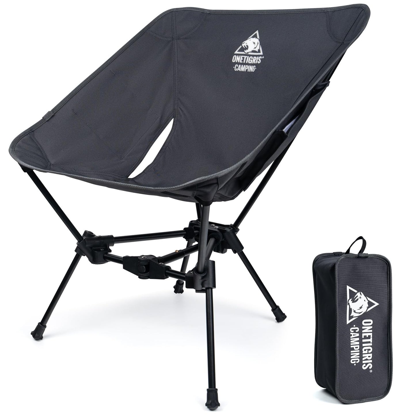 Lightweight Folding Camping Chair - Portable Backpacking Chair, 330 lbs Capacity1