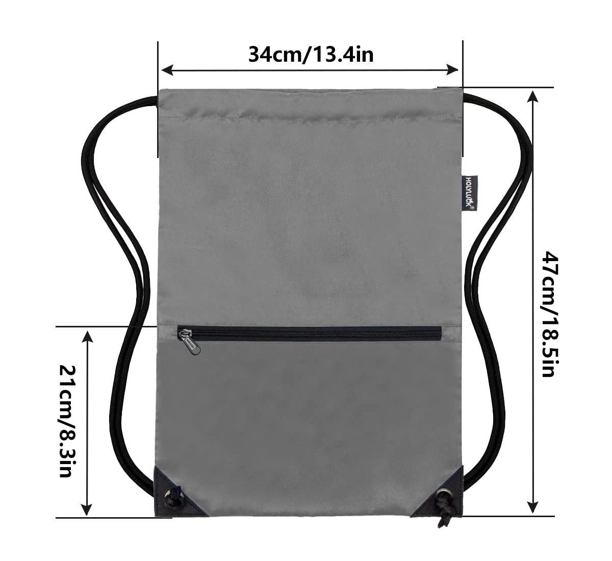 Drawstring Backpack Gym Bag, Lightweight Sport Sackpack for Travel & Fitness2
