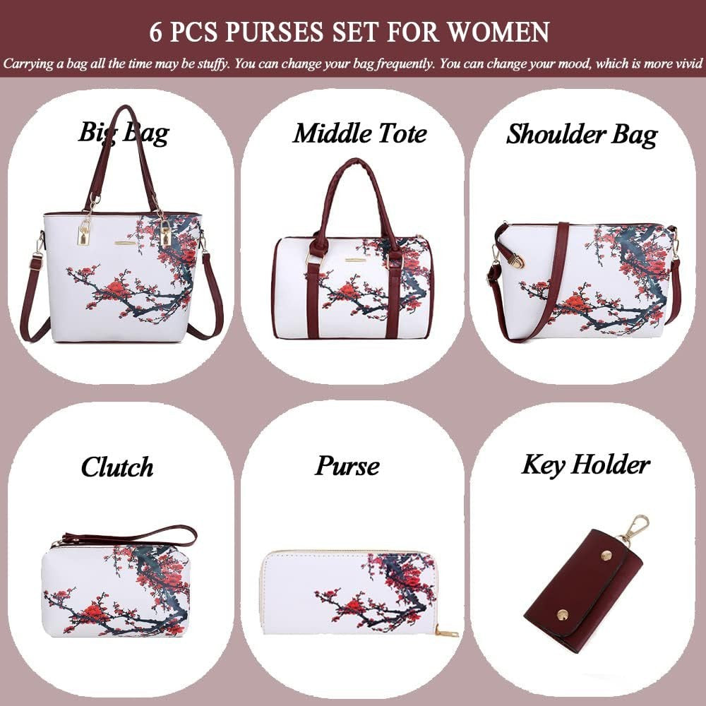 Stylish Designer Handbags for Women - Satchel Shoulder Tote Top Handle Purse2