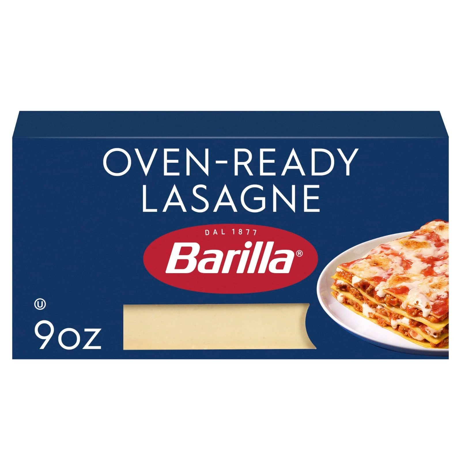 Oven Ready Lasagna Pasta Sheets - 9oz, No Boil, Perfect for Easy Baking1