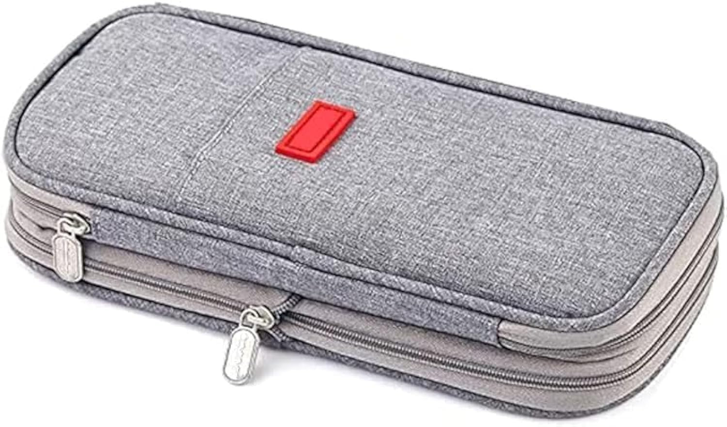Large Storage Pencil Case   Zippered Pen Bag, Big Capacity Organizer for Office0