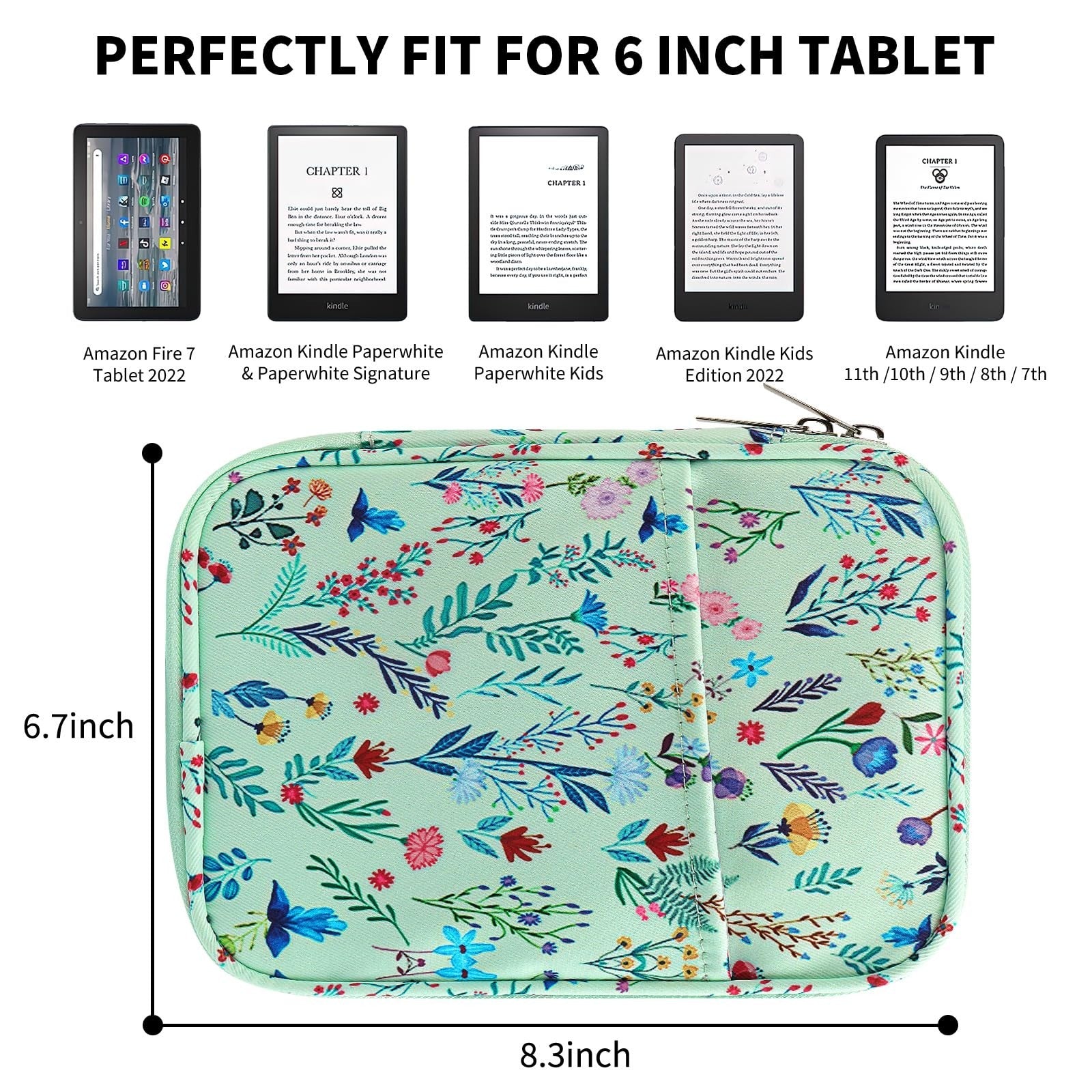 Universal Sleeve Bag for 6-7" E-Book Reader, Anti-Drop Protective Cover, Kindle2
