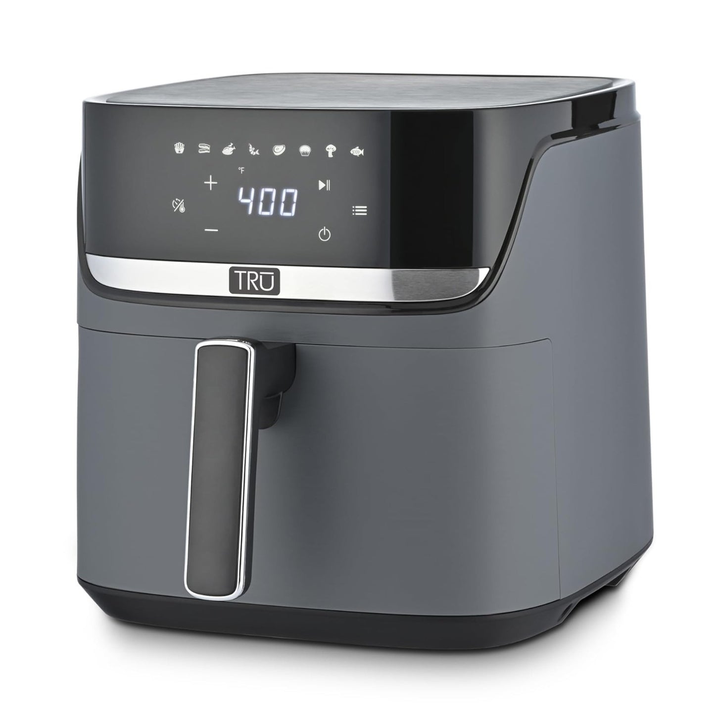 6 Quart Digital Air Fryer   Family Size, One Touch Control, 8 Presets, Nonstick1