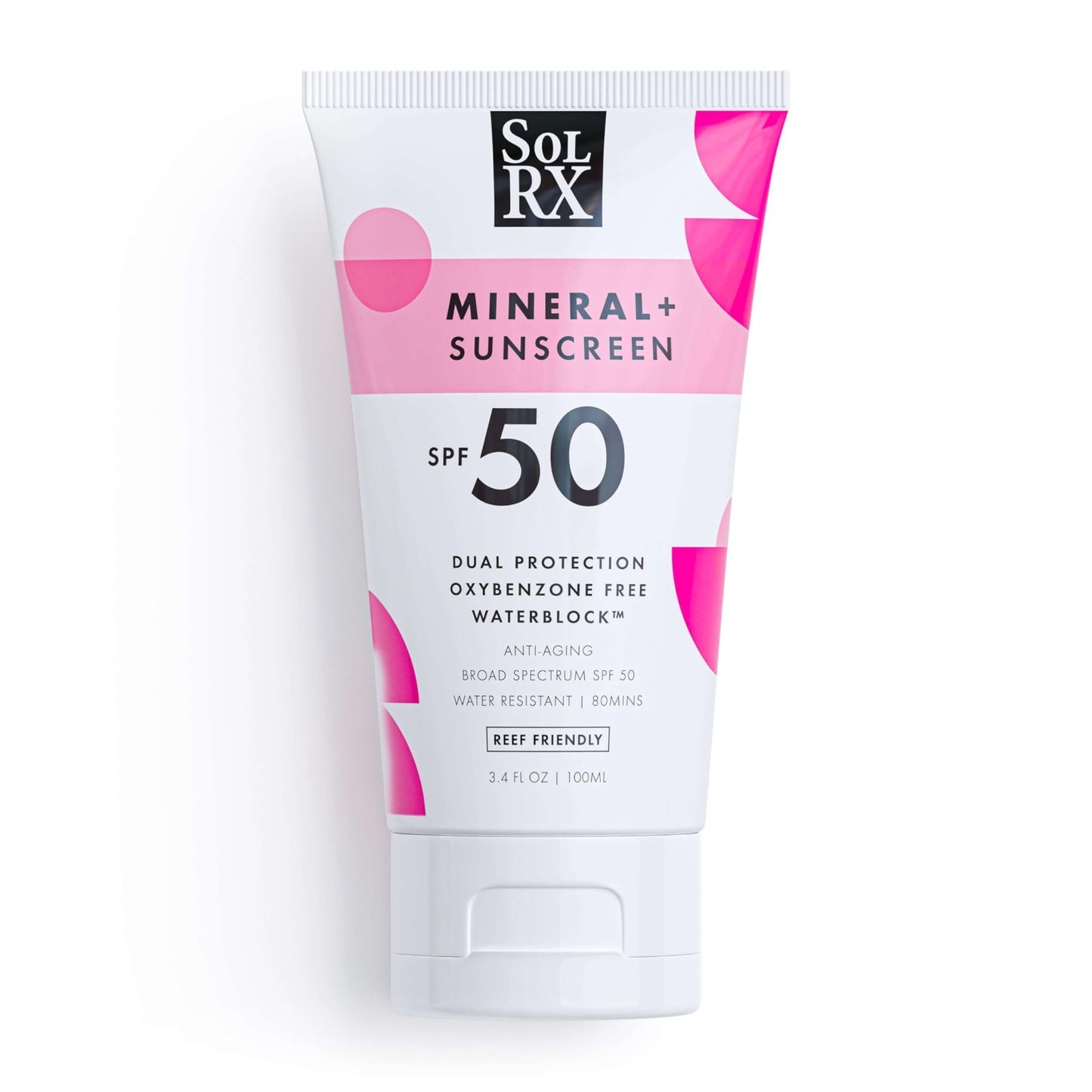 SPF 50 Zinc Oxide Sunscreen - Reef Safe, Water Resistant for Outdoor Activities1