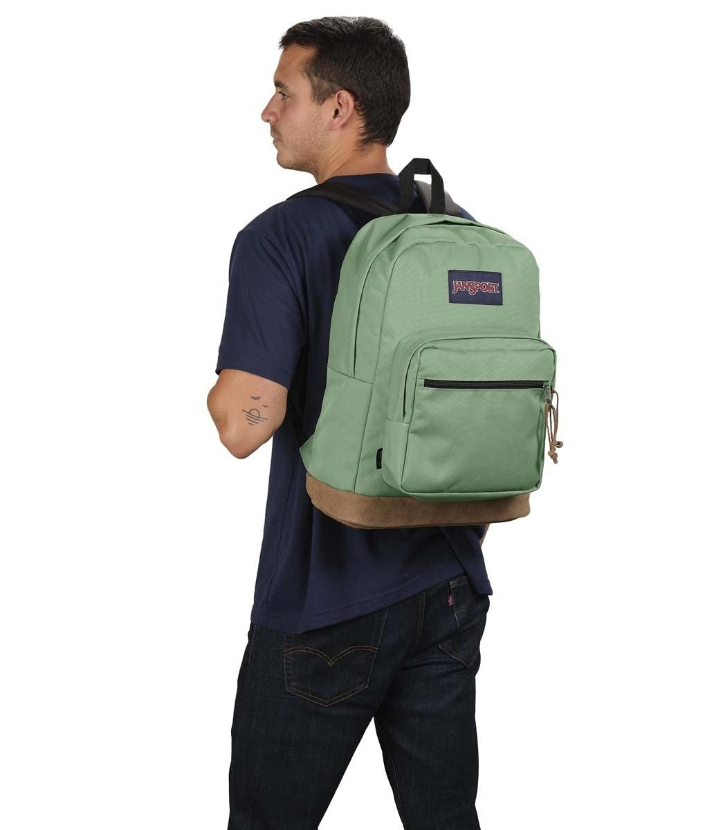 Durable Daypack Backpack with Padded 15" Laptop Sleeve & Water Bottle Pocket   L5