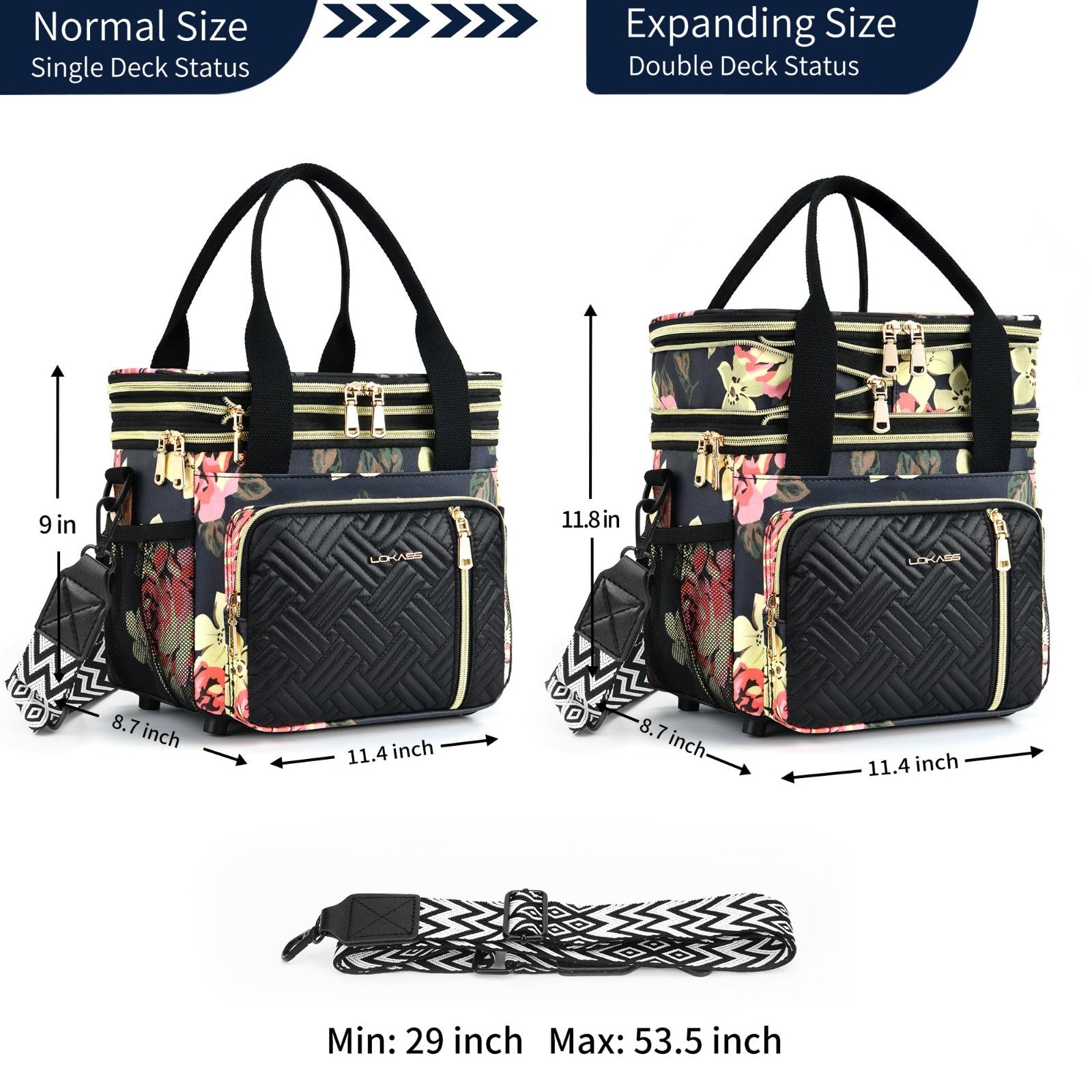 Optimized eBay Title:  "Insulated Lunch Box & Bag for Adults - Large Leakproof6